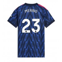 Arsenal Mikel Merino #23 Vonkajší Ženy futbalový dres 2025-26 Krátky Rukáv